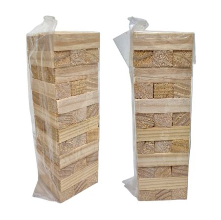 YENGA DE MADERA EN BOLSA 36 PCS