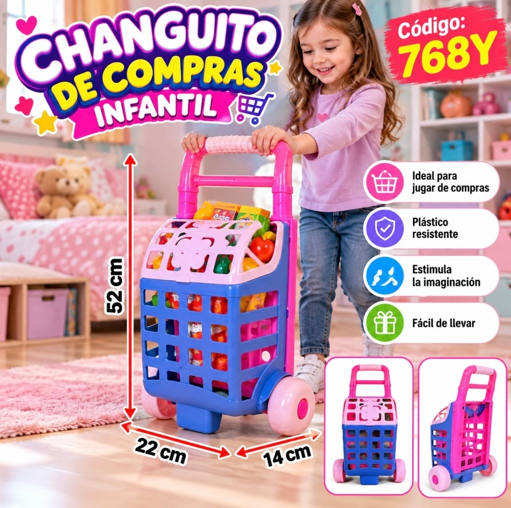 CHANGUITO DE COMPRA A COMPRAR YUYU 768Y