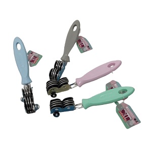 AFILADOR DE CUCHILLO ACERO INOX. MANGO PLASTICO 16 CM