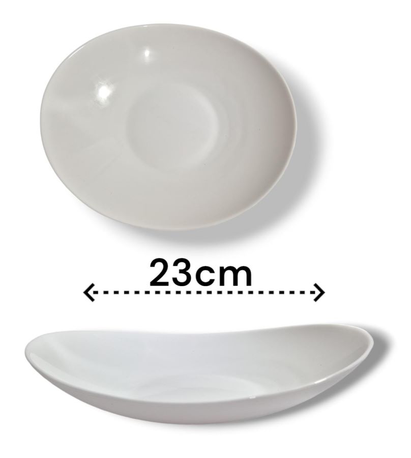 PLATO BLANCO OVALADO HONDO LYBSP-90W