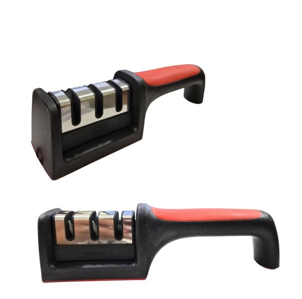 AFILADOR DE CUCHILLOS 3 ABERTURAS SHARPENER EN CAJA