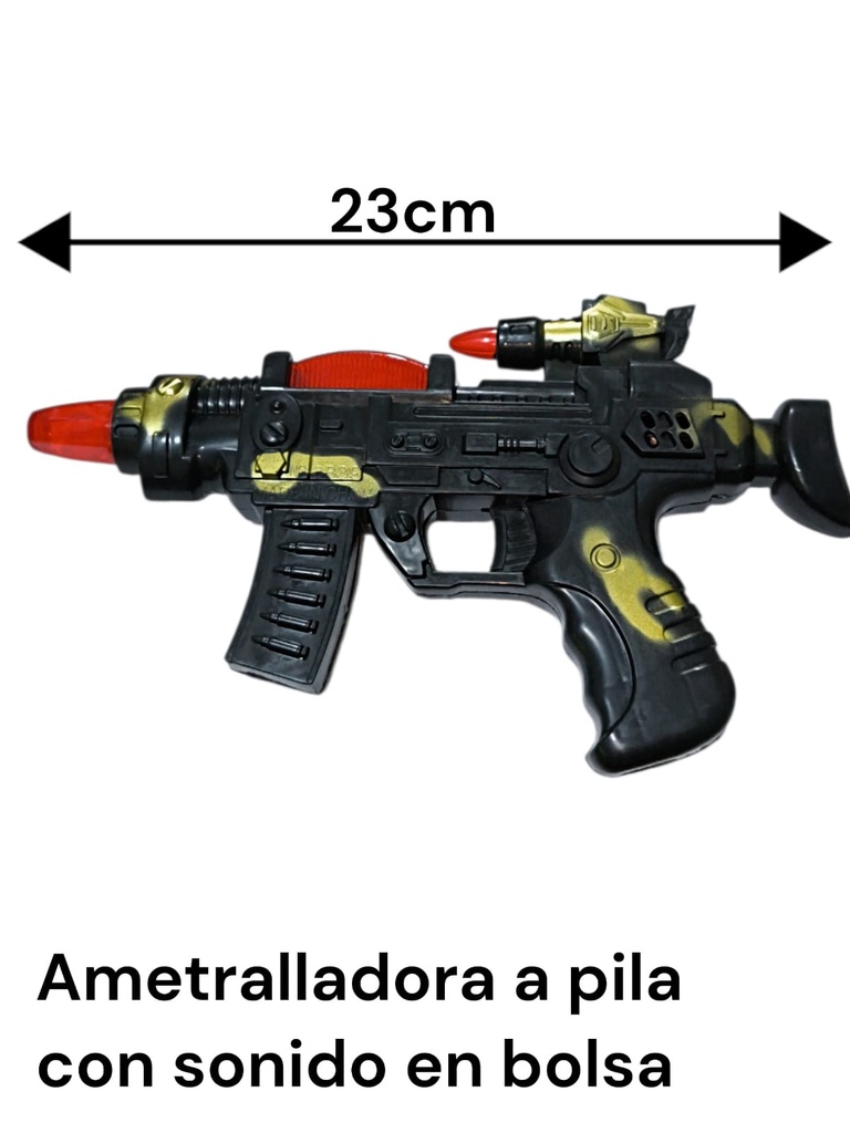 AMETRALLADORA CON SONIDO EN BOLSA HW25158784