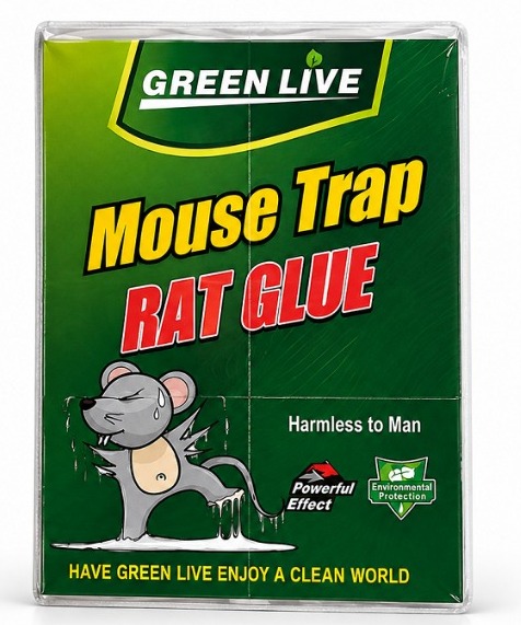 PEGAMENTO TRAMPA PARA RATAS GREEN LIVE TG-3B