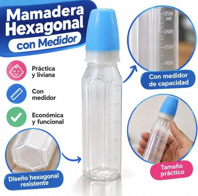 MAMADERA HEXAGONAL DULZURA TAPA COLOR DA86
