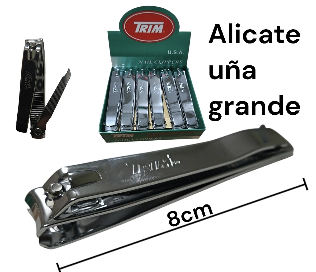 ALICATE TRIM 211GRANDE EN CAJA 8 CM C/U