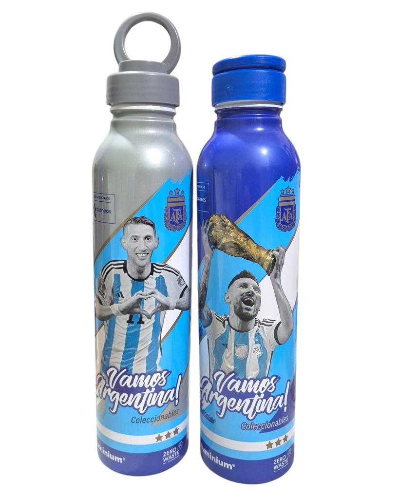 BOTELLA DEPORTIVA ALUMINIO ARGENTINA SELECCIÓN