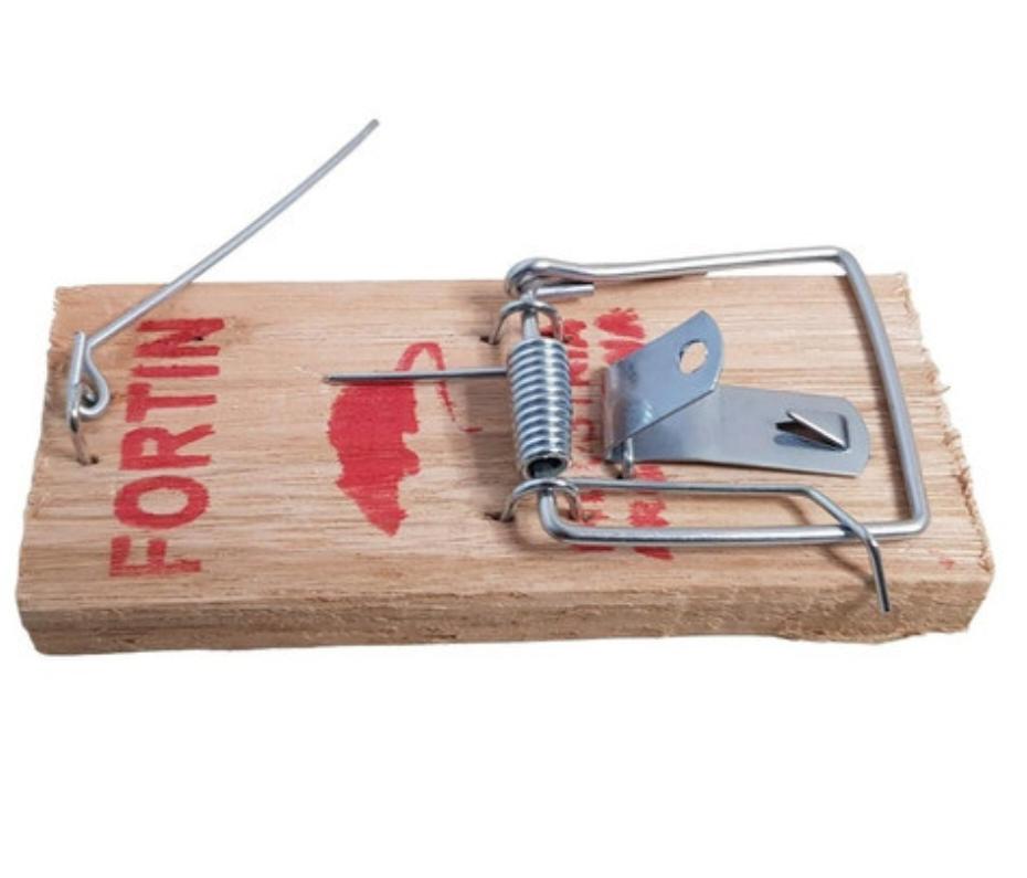 TRAMPA CHICA PARA RATON DE MADERA FORTIN