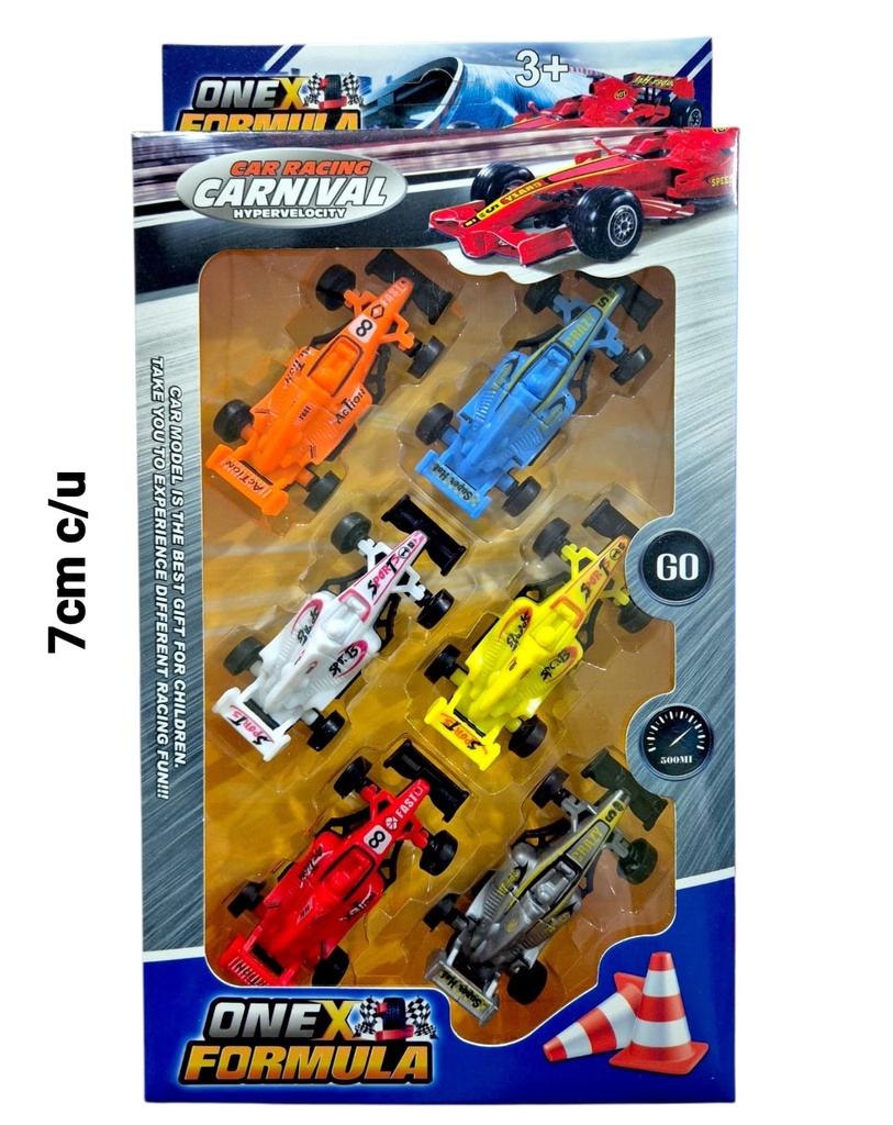 AUTO F1 X6 EN CAJA A FRICCION ONEX FORMULA MKR918638