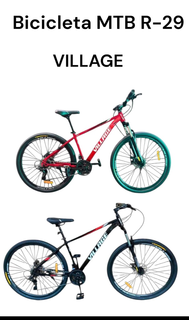 BICICLETA RODADO 29 MTB VILLAGE
