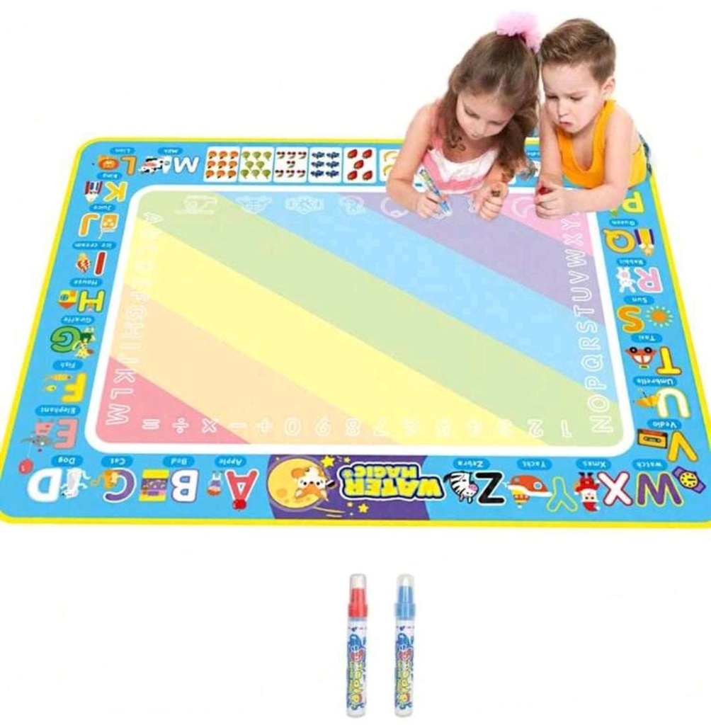 ALFOMBRA INFANTIL PARA PINTAR EN CAJA WATER CANVAS 24115 24058
