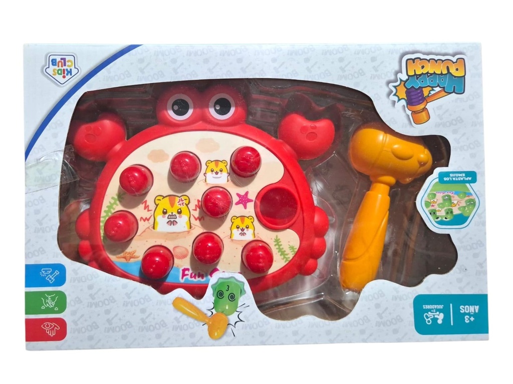 JUEGO CANGREJO LOCO HAPPY PUNCH 55767