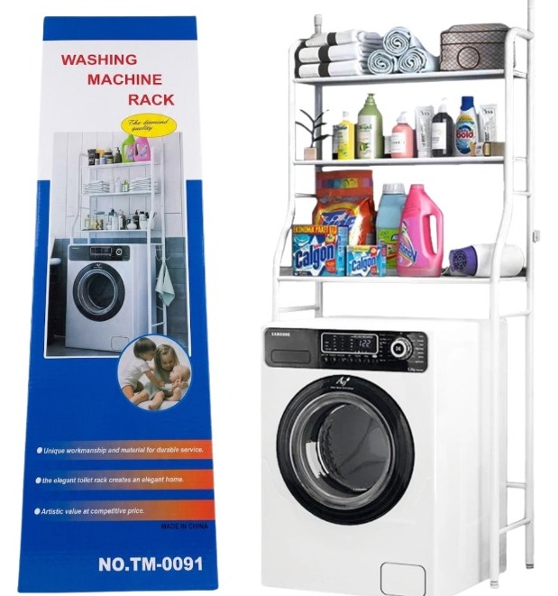 ESTANTE SOBRE LAVARROPA LAUNDRY RACK TW-106