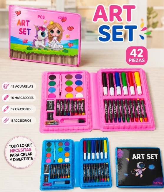 SET DE ARTE 42 PCS AL-146