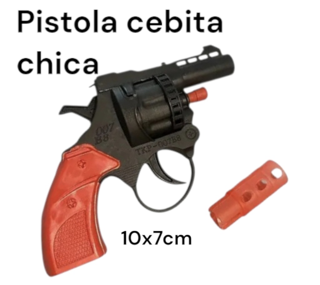 PISTOLA CEBITA EN BOLSA CHICA 10X7 CM