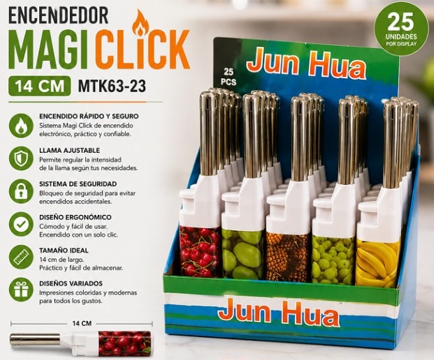MAGIC CLICK DISEÑOS VARIOS 14CM MTK63-23