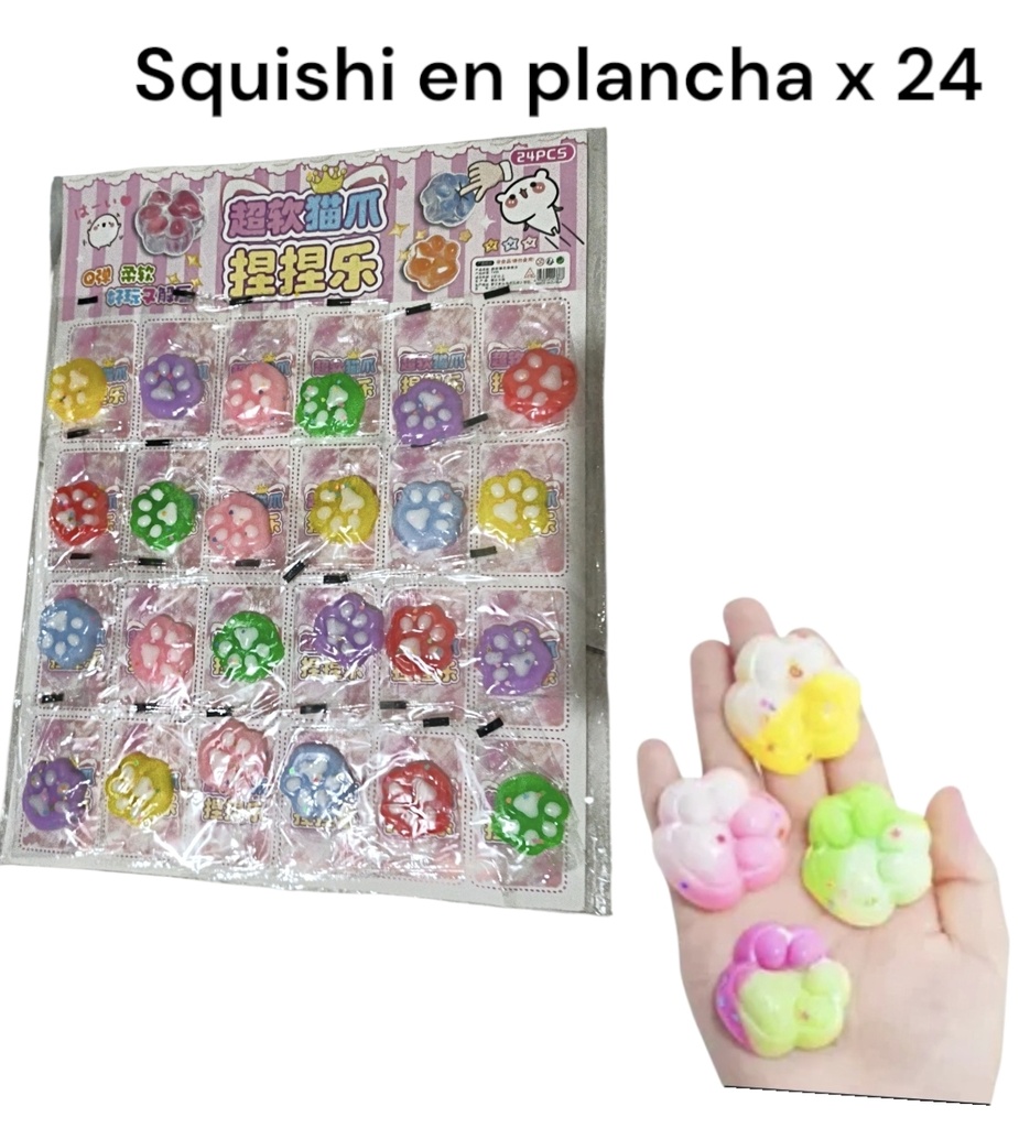 SQUISHY EN PLANCHA X 24 5286