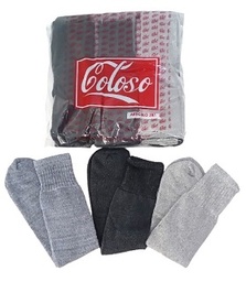 MEDIAS COLOSO X 12 CON TOALLA ART 281