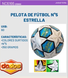 PELOTA N°5 ESTRELLA NC6166