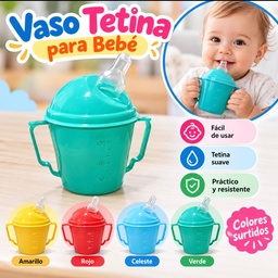 VASO INFANTIL CON TETINA Y ASAS DA86