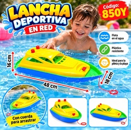 LANCHA DEPORTIVA EN RED YUYU 850Y