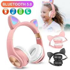 AURICULAR P47M BLUETOOTH OREJA DE GATO C/ LUZ 
