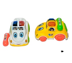 AUTO TELEFONO CARITA PIOLIN Y LUZ EN BOLSA SD24786