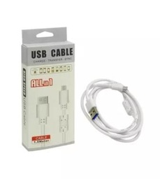 CABLE USB-V8 1.5 EN CAJA BLANCA CON FILTRO UCV8