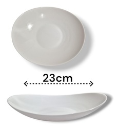 PLATO BLANCO OVALADO HONDO LYBSP-90W