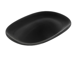 PLATO FUENTE RECTANGULAR PLAYO NEGRO HLFYP-120