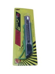TRINCHETA INDIVIDUAL EN BLISTER 18MM CUTTER LINAI