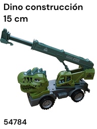 CAMION CONSTRUCCION DINOSAURIO CABEZA T-REX GRUA 54784 EN BOLSA