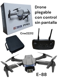 DRONE E88/E99 PRO DUAL CAMARA CON CONTROL SIN PANTALLA 22212