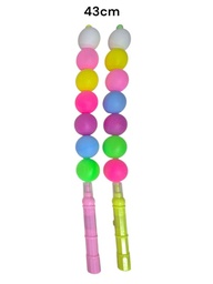 VARA LUMINOSA CON PELOTITAS DE COLORES HA1012