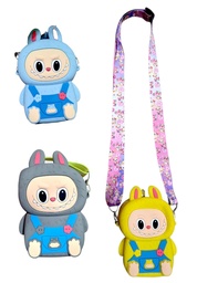 MONEDERO SILICONA LA BUBU INFANTIL C/ CORREA