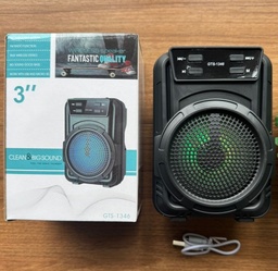 PARLANTE 3" BLUETOOTH / USB 1340 GTS-1346