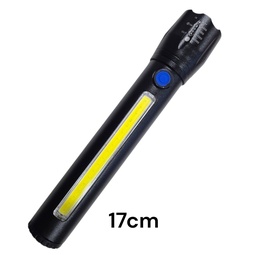 LINTERNA ZOOM COB+LED RECARGABLE EP31572