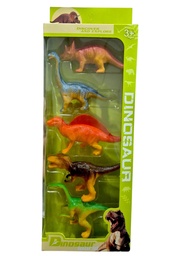 DINO X 5 EN CAJA DINOSAUR WORLD 776