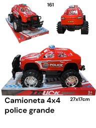 CAMIONETA 4 X4 POLICIA EN BURBUJA 27X17CM TRUCK COD161