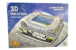ROMPECABEZAS 3D BERNABEU REAL MADRID 138 PCS 30X23CM