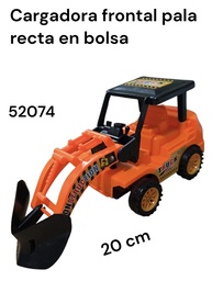 MAQUINA CARGADORA FRONTAL PALA RECTA EN BOLSA 52074