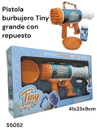 BURBUJERO GRANDE TINY EN CAJA 41X23X9CM CON REPUESTO 55052