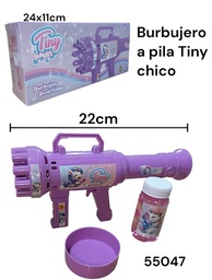 BURBUJERO CHICO TINY A PILA EN CAJA 24X11CM CON REPUESTO 55047