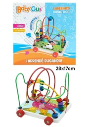 JUEGO LABERINTO DIDACTICO BABY GUS 28X17CM 57051