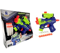 PISTOLA LANZA DARDOS C/ MIRA TIPO NERF AIR GAMES NL2020-34