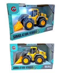 EXCAVADORA 21X12CM C/ LUZ EN CAJA JY-25-224