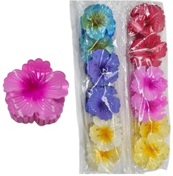 BROCHE FLOR HAWAIANA COLORES VARIOS 5324