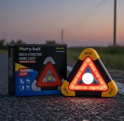 TRIANGULO CON LUZ HB-6609 500 LUMENS