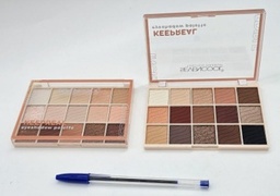 PALETA DE SOMBRAS 15 TONOS KEEPREAL SEVENCOOL 7811B