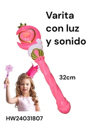 VARITA CORAZON CON LUZ Y SONIDO EN BOLSA 625020