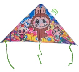 BARRILETE 90CM PERSONAJES VARIOS C/ 3 TIRAS